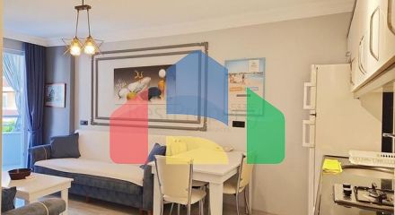 Меблированная квартира планировкой 1+1 в районе Оба