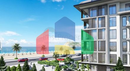 Квартира 1+1 в комплексе на первой линии