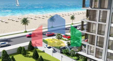 Квартира 1+1 в комплексе на первой линии