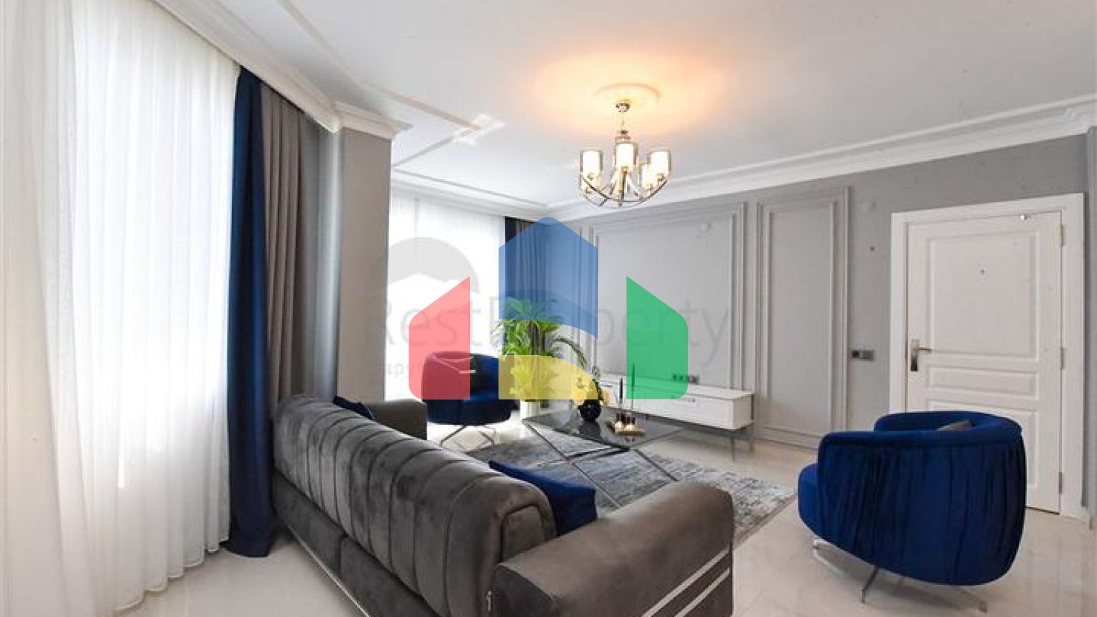 Пентхаус 3+1 всего в 300 метрах от Средиземного моря в районе Оба