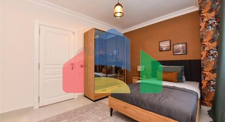 Пентхаус 3+1 всего в 300 метрах от Средиземного моря в районе Оба