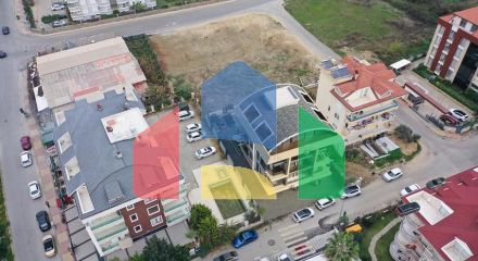 2+1 penthouse in a complex with infrastructure in the Oba area