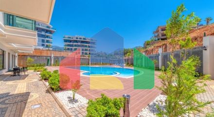 2+1 penthouse in a new complex in the Oba area of Alanya