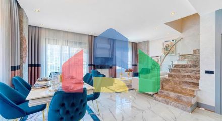 2+1 penthouse in a new complex in the Oba area of Alanya