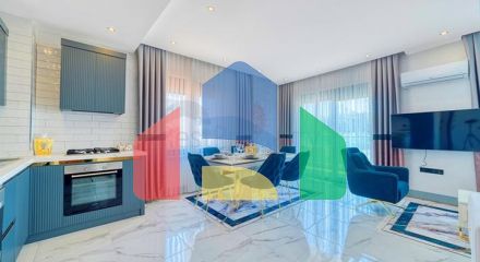 2+1 penthouse in a new complex in the Oba area of Alanya