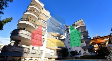 Просторий пентхаус плануванням 4+1 в районі Оба