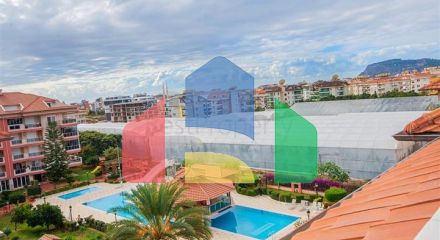 Furnished 4+1 penthouse in Oba area
