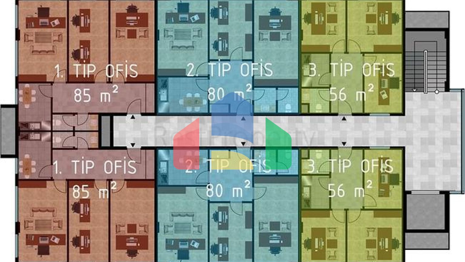 Бизнес-центр в развивающемся районе Оба