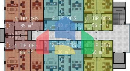 Бизнес-центр в развивающемся районе Оба