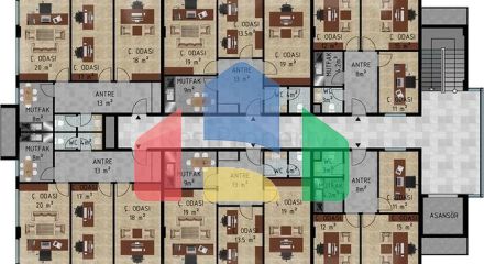 Бизнес-центр в развивающемся районе Оба