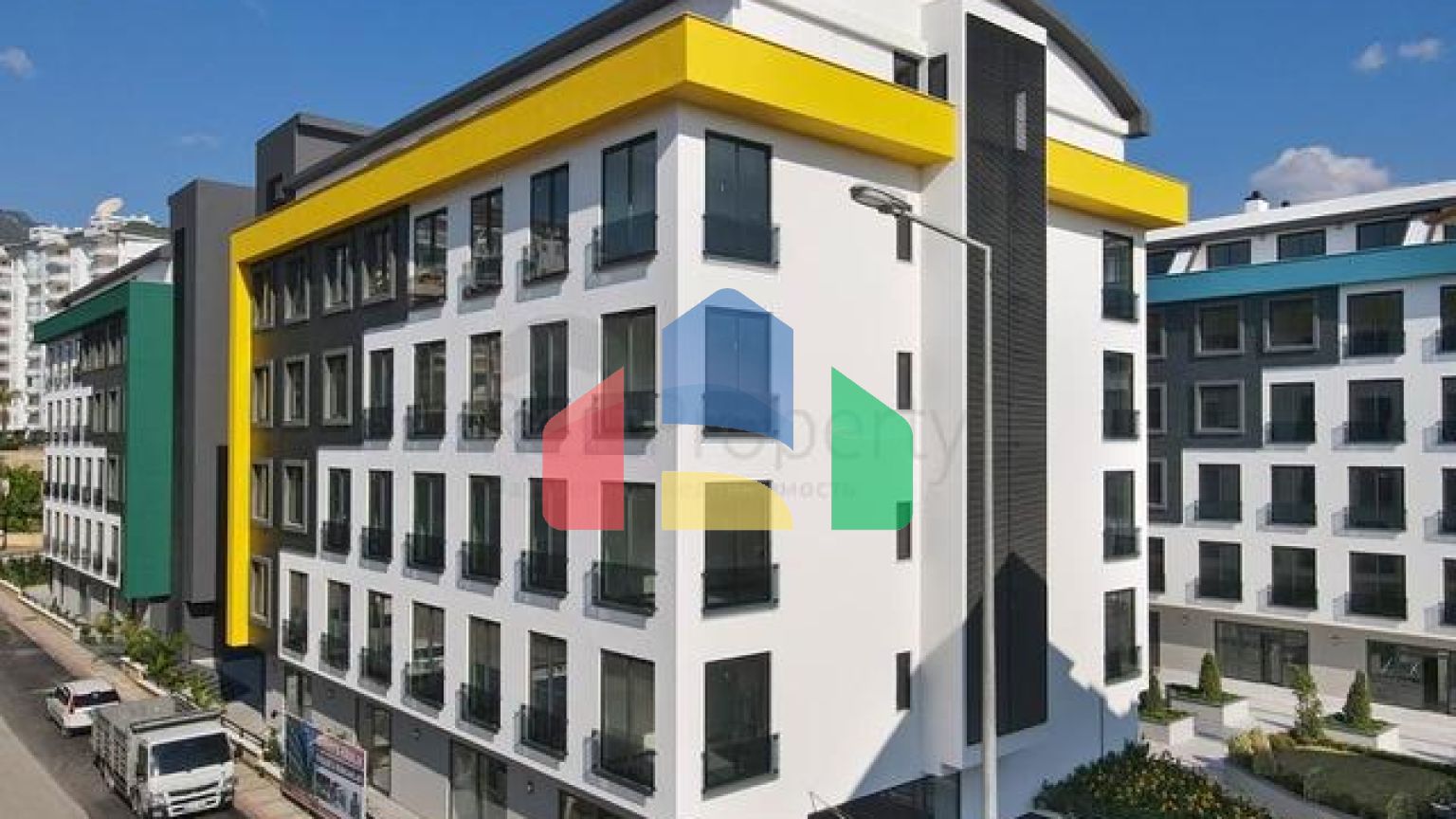 Бизнес-центр в развивающемся районе Оба