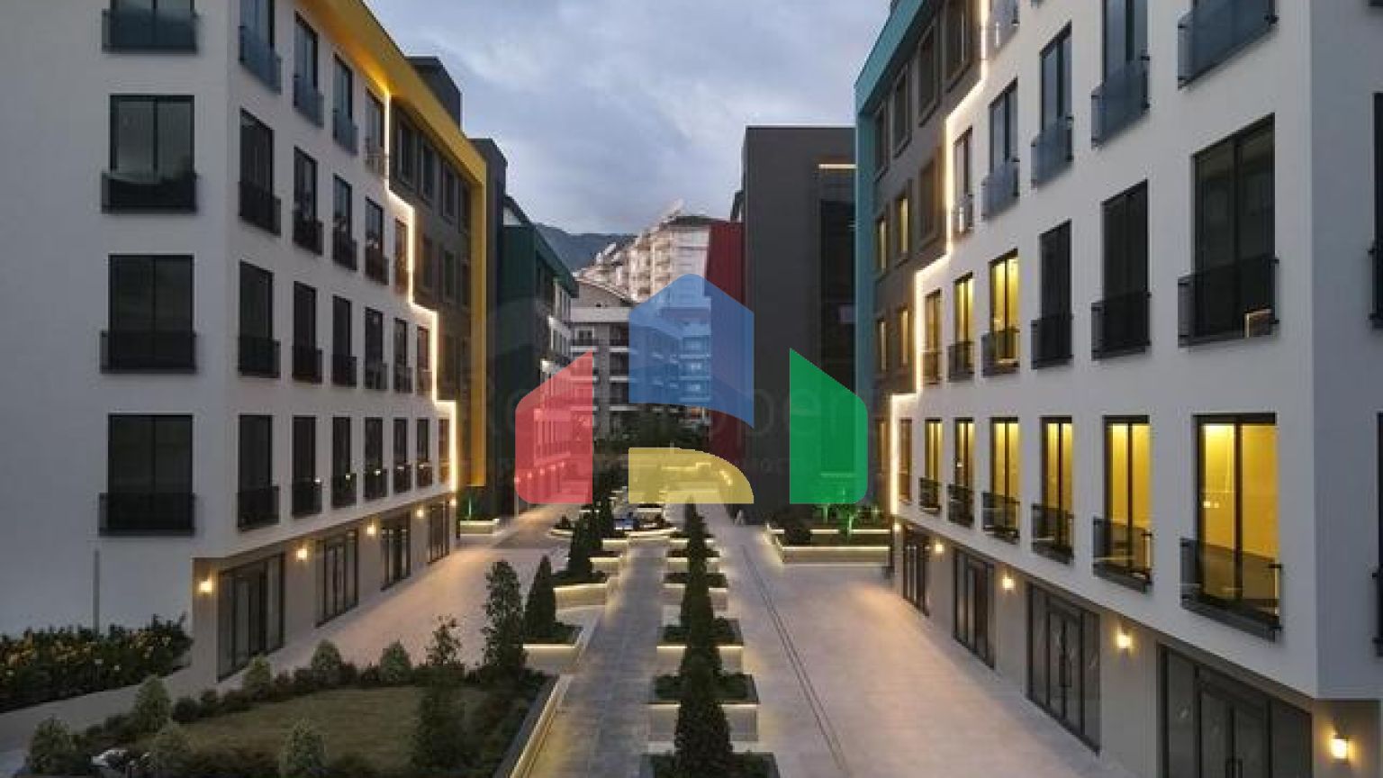 Бизнес-центр в развивающемся районе Оба