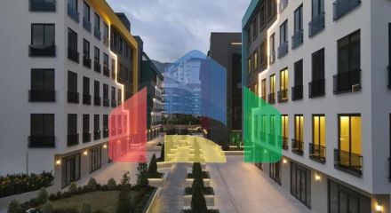 Бизнес-центр в развивающемся районе Оба