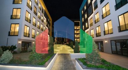 Бизнес-центр в развивающемся районе Оба