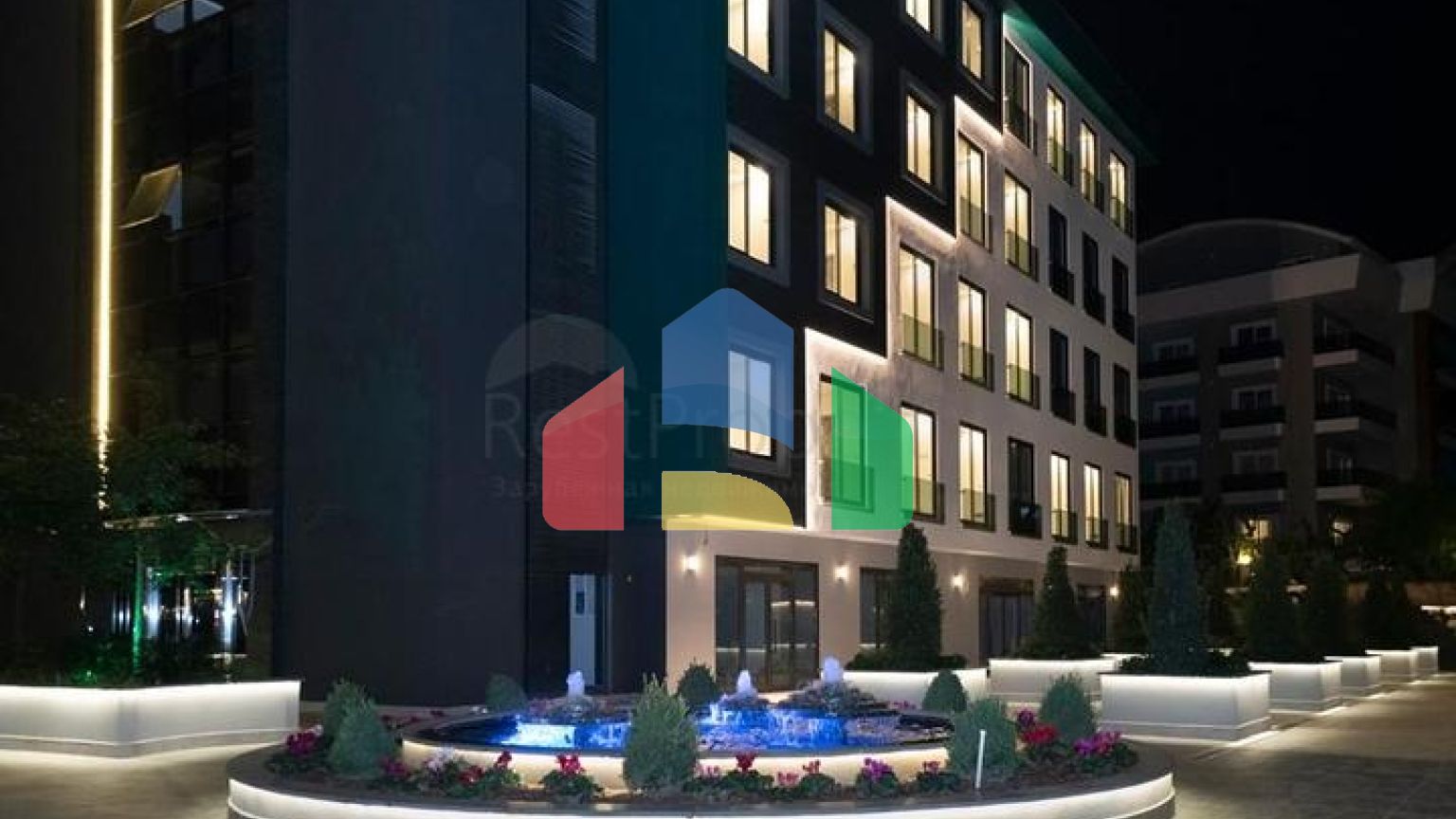 Бизнес-центр в развивающемся районе Оба