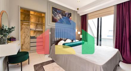 Furnished penthouse in the European area of Oba