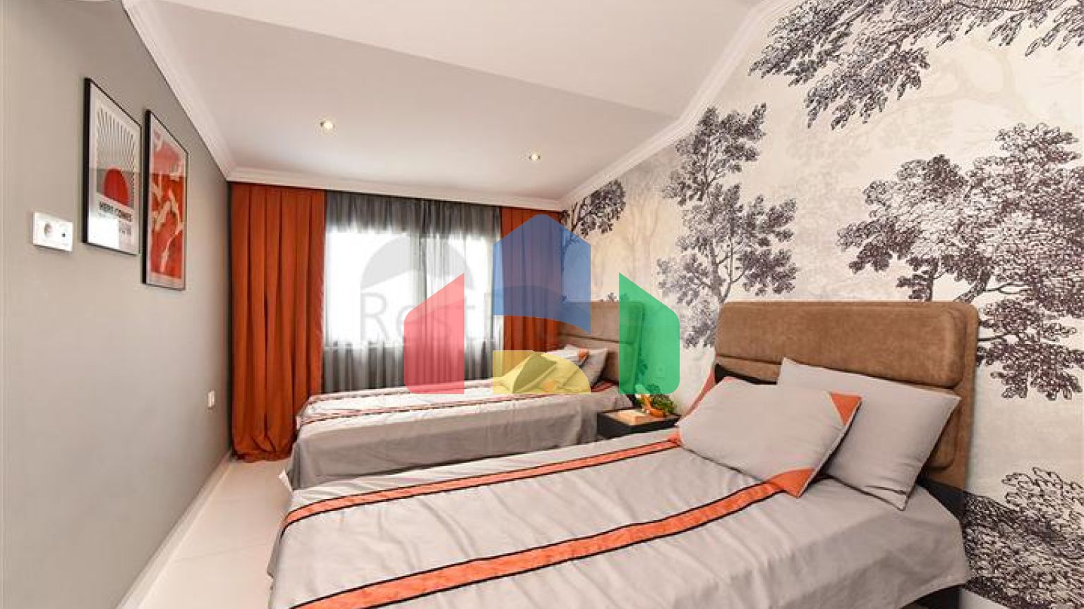 Меблированный пентхаус в европейском районе Оба