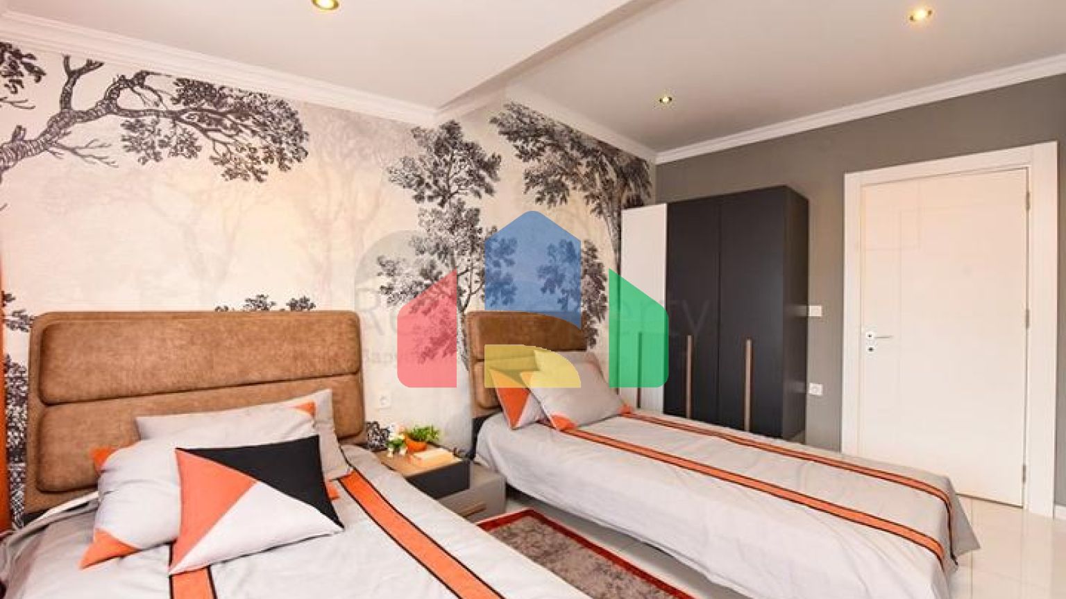 Меблированный пентхаус в европейском районе Оба