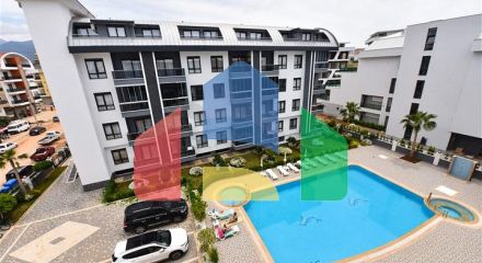 Меблированный пентхаус в европейском районе Оба