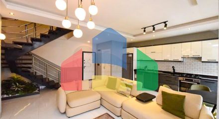 Меблированный пентхаус в европейском районе Оба