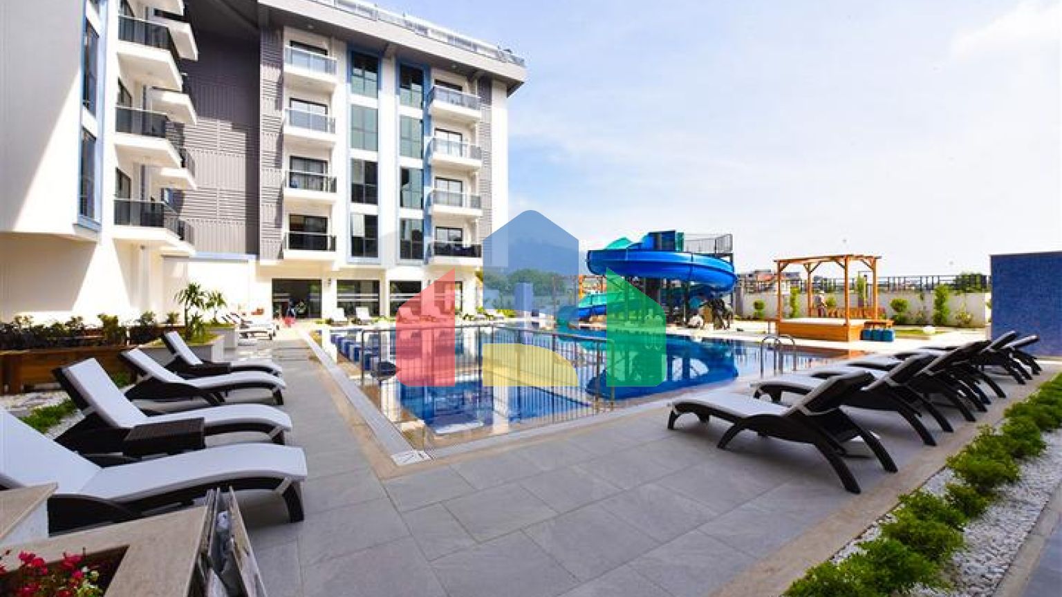 Новая квартира в районе Оба в комплексе с инфраструктурой