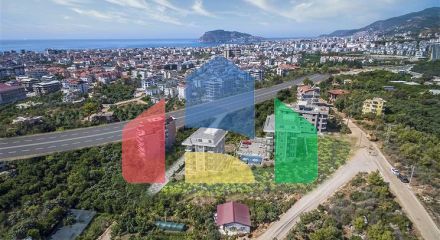 Просторный пентхаус 3+1 в районе Оба Просторный пентхаус 3+1 в районе Оба