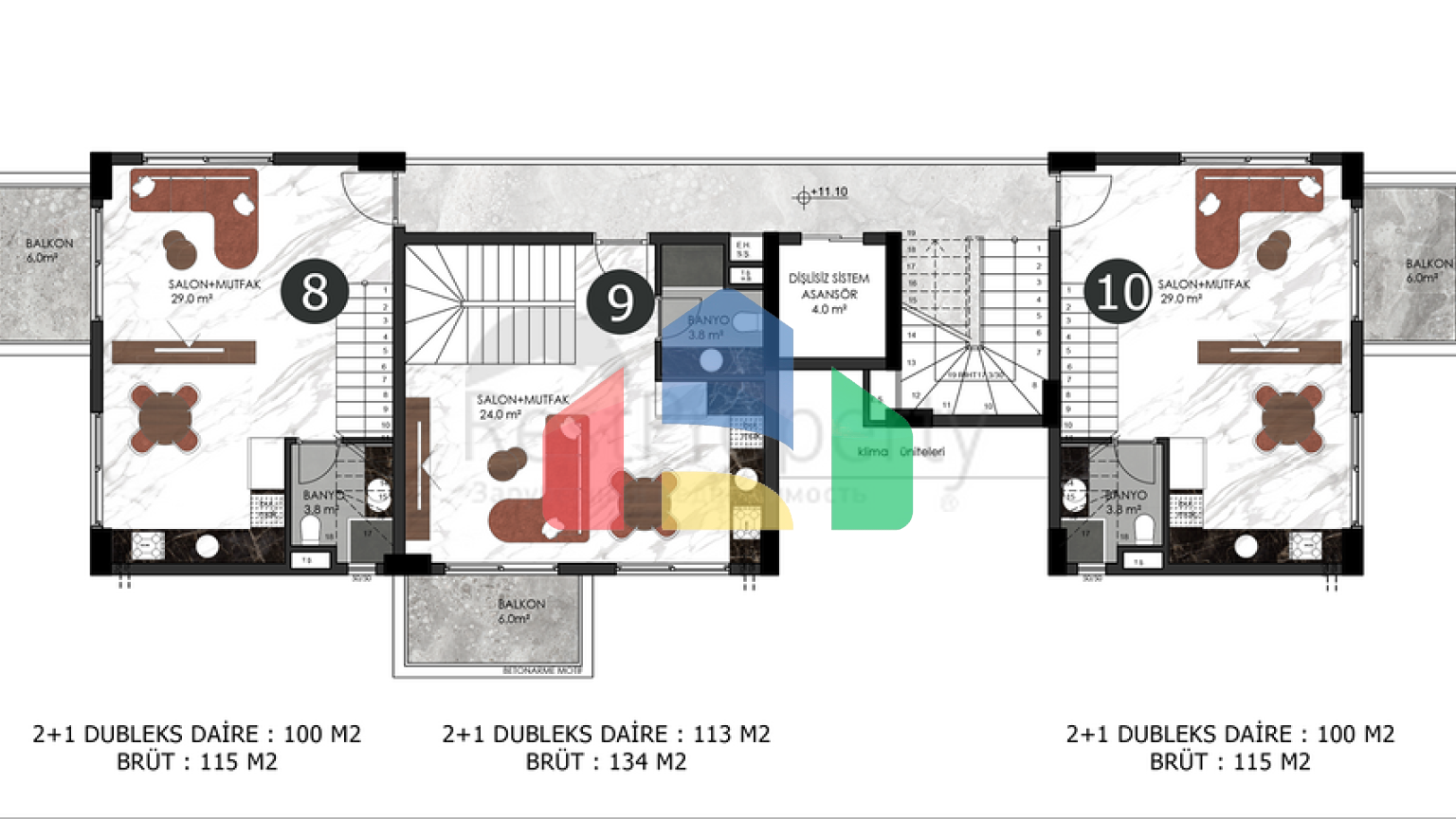 Клубный дом в развитом районе Оба