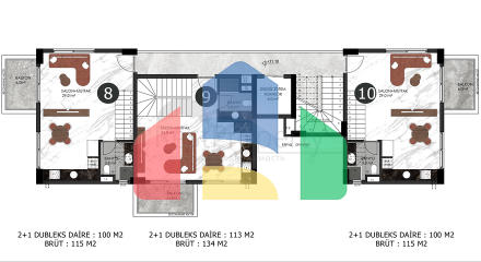 Клубный дом в развитом районе Оба
