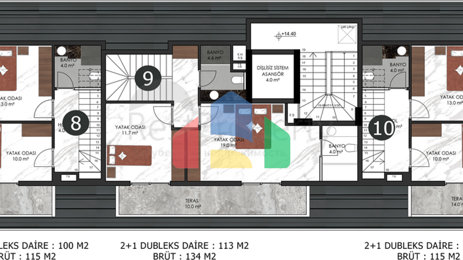 Клубный дом в развитом районе Оба