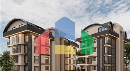 Новый проект жилого комплекса в районе Оба Новый проект жилого комплекса в районе Оба