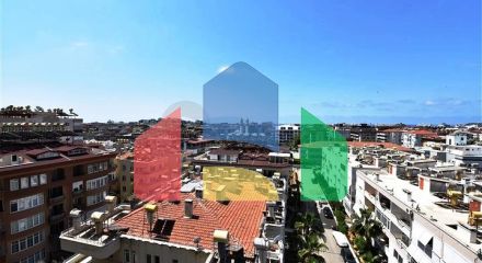 Пентхаус 5+1 в районе Оба в 600 м от моря