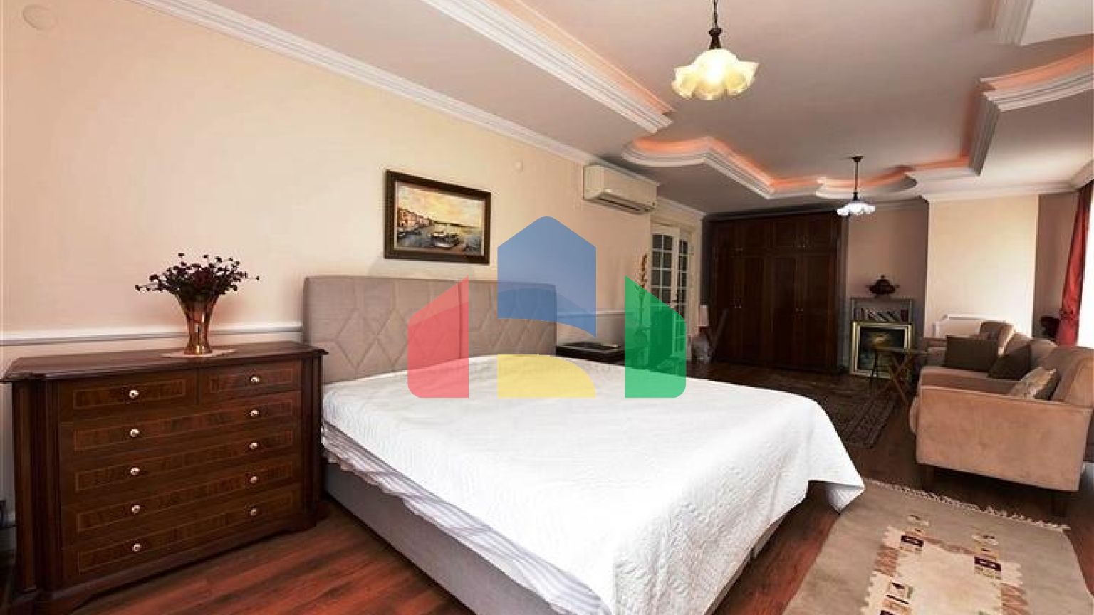 Пентхаус 5+1 в районе Оба в 600 м от моря