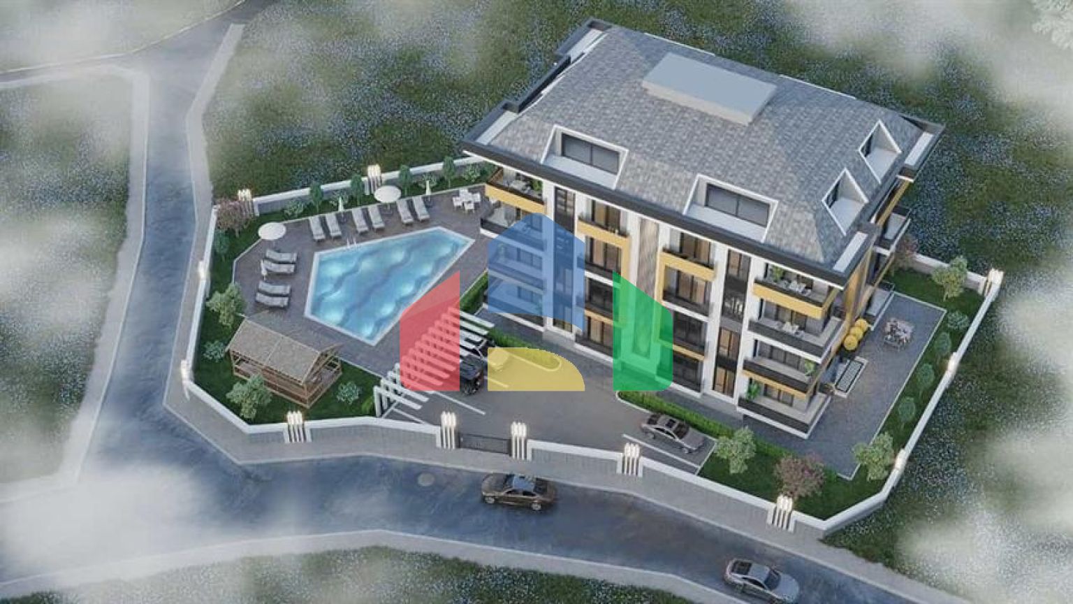 Новий проект, що будується в районі Оба