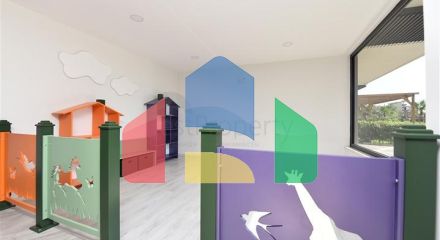 Двухэтажный садовый дуплекс 2+1 в районе Оба