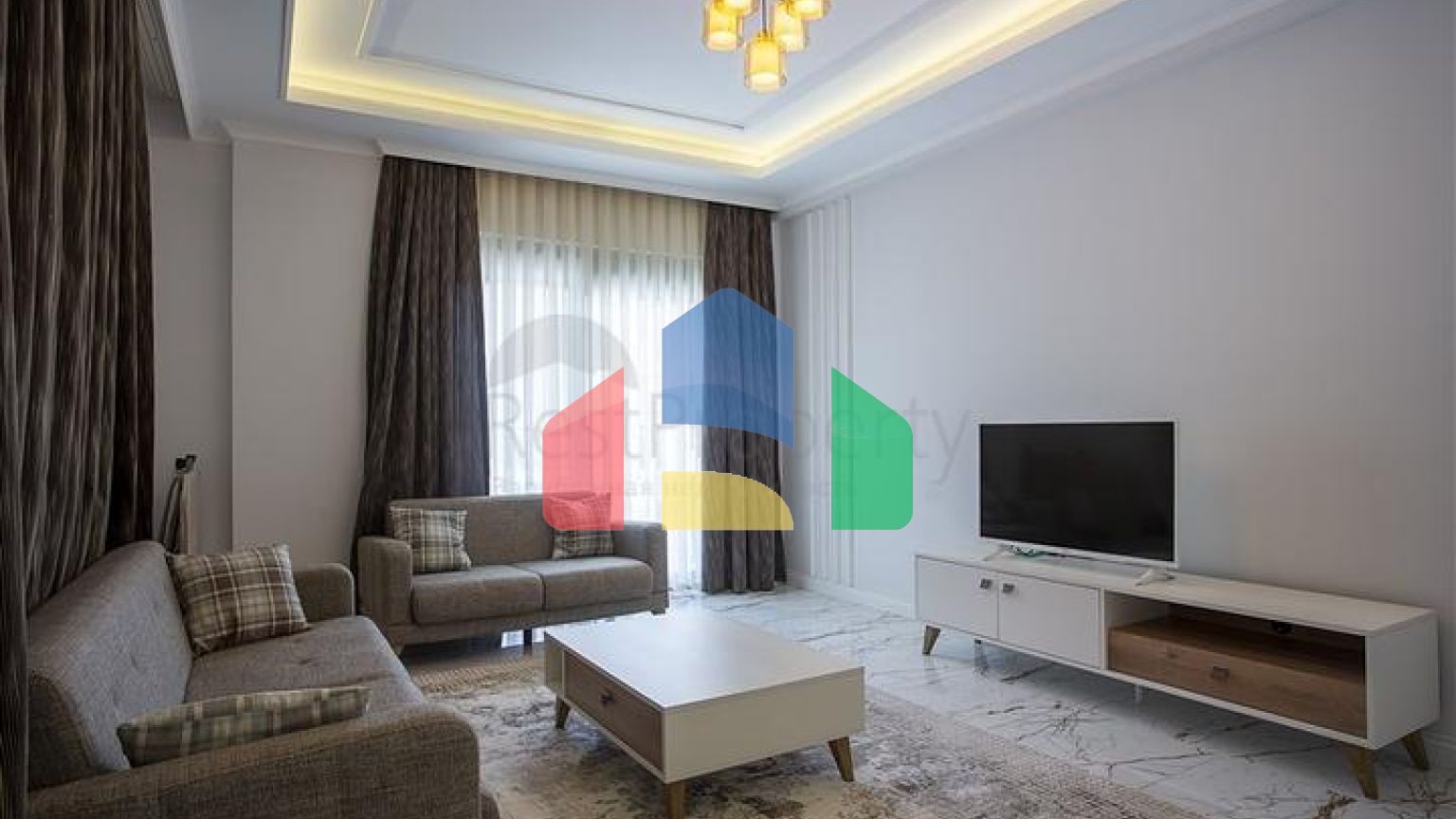 Квартира 2 + 1 від власника з меблями в престижному комплексі району Оба