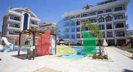 Квартира 2 + 1 від власника з меблями в престижному комплексі району Оба