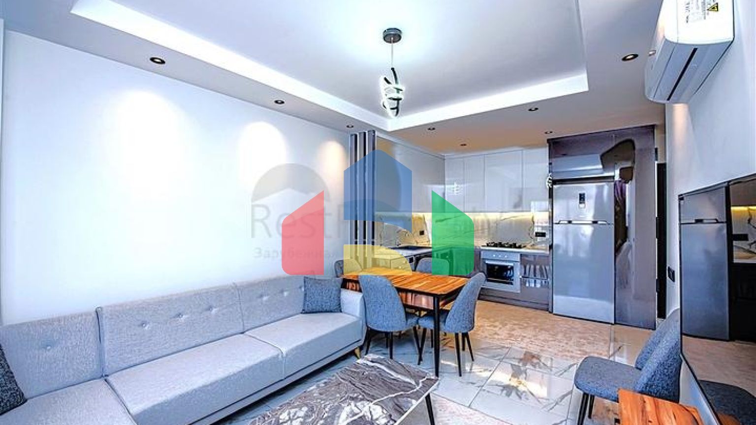 Квартира 1+1 в шикарном комплексе в районе Оба