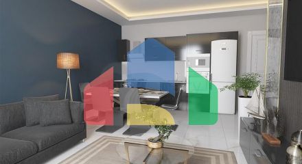 1+1 apartment in a complex under construction