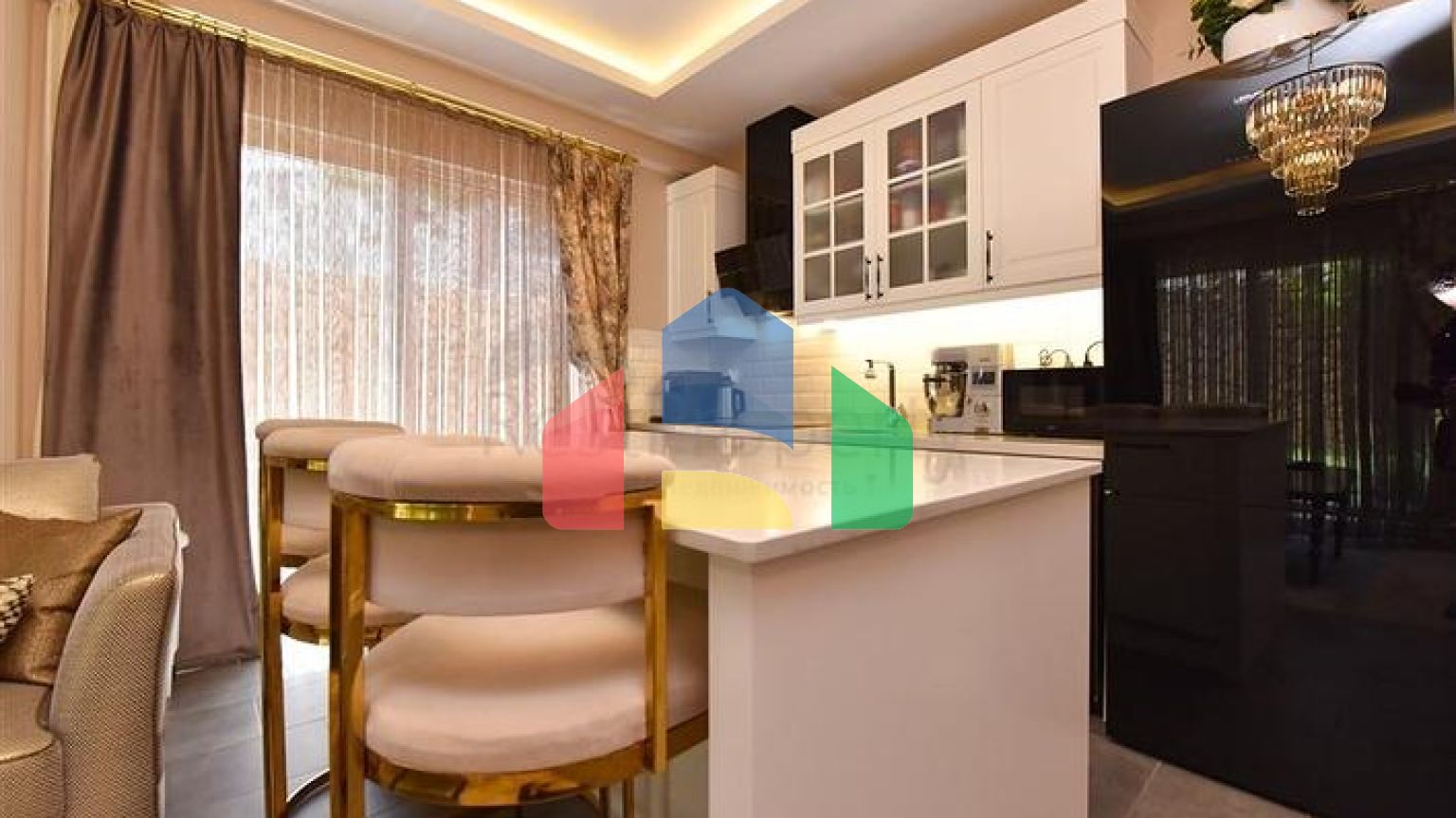 Двухуровневая квартира 3+1 с собственным садом