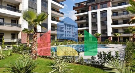 Luxury 3+1 garden duplex in Oba district