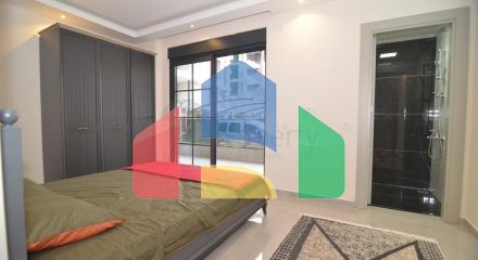 Luxury 3+1 garden duplex in Oba district