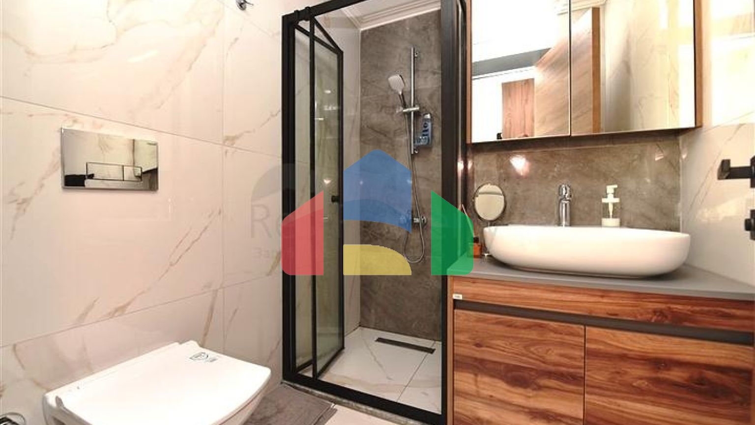 Затишна квартира 1 + 1 в комплексі з різноманітною інфраструктурою в районі Оба