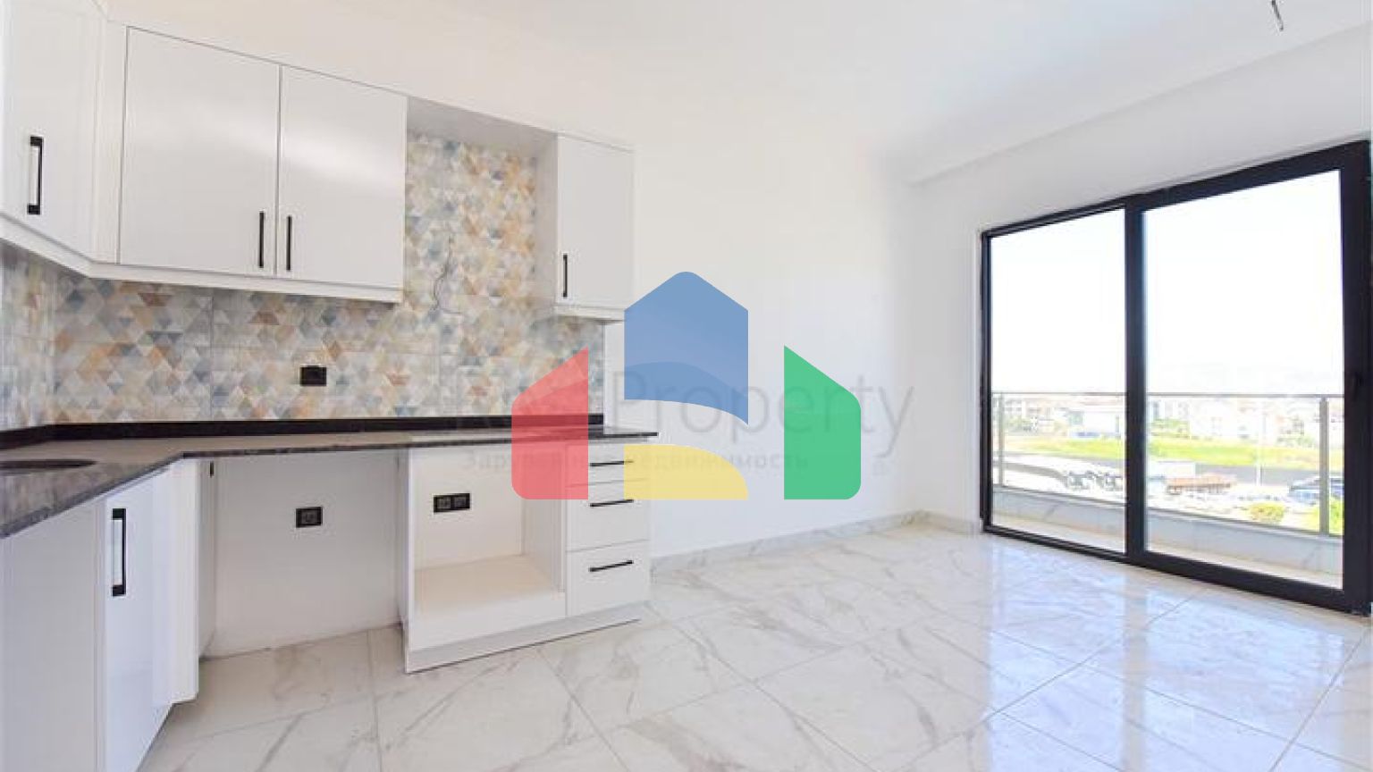 Квартира 1+1, в районе Оба.