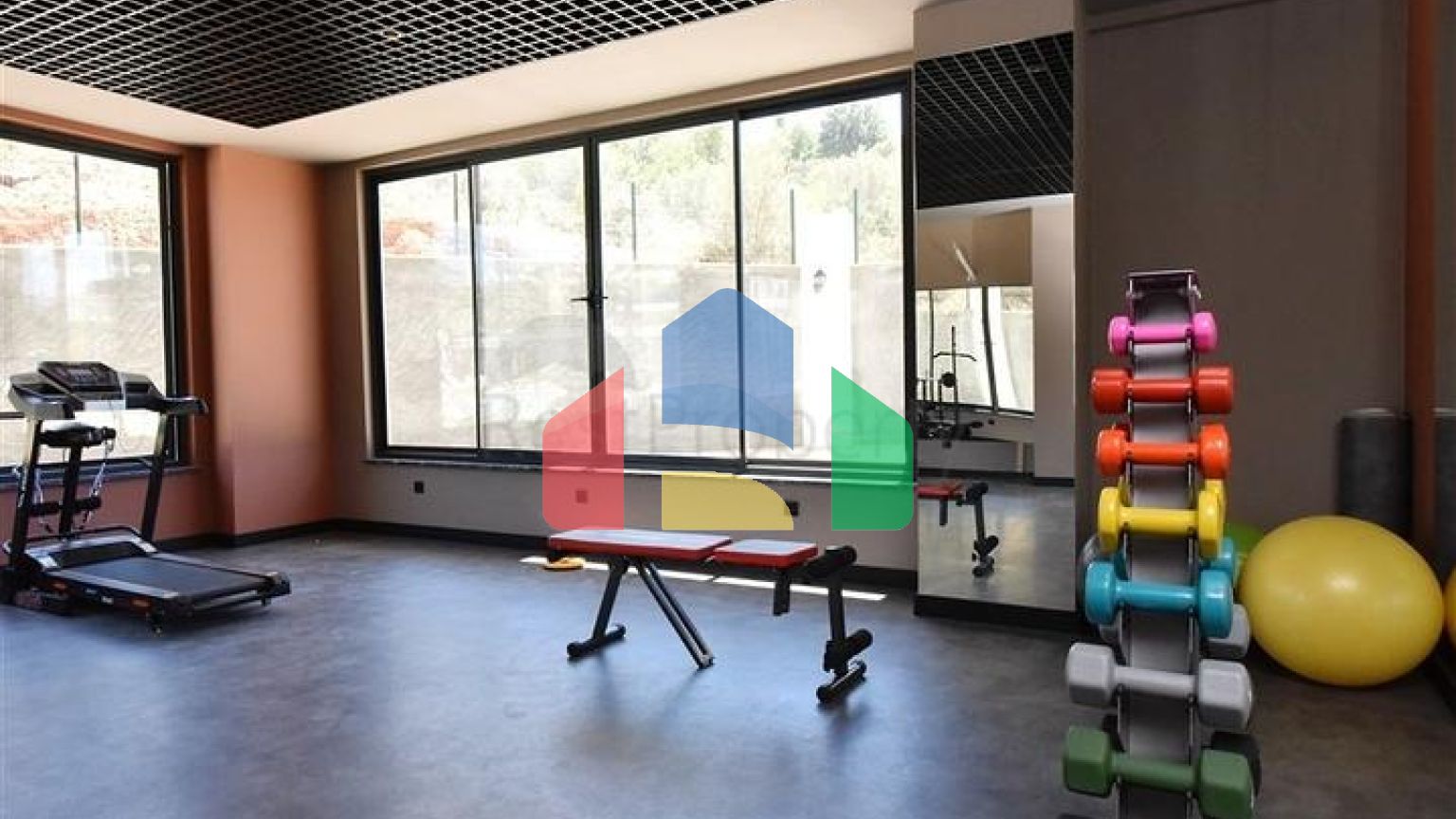 Двухкомнатная квартира в районе Алании - Оба