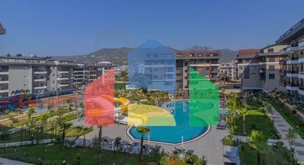 1+1 apartment in a luxury complex in Oba district