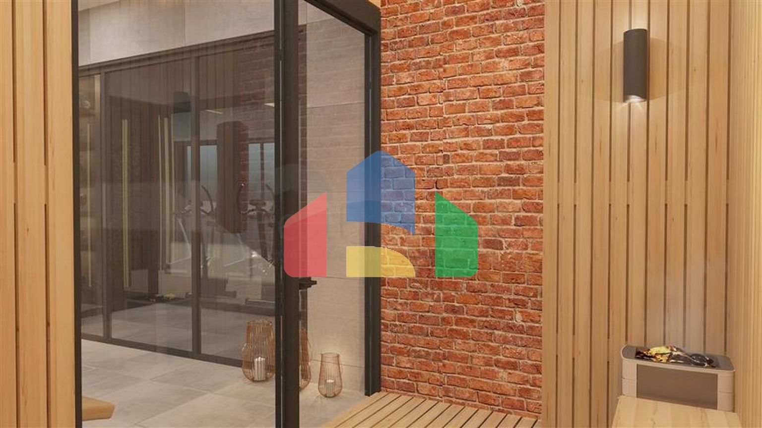 Современный комплекс в европейском районе Оба