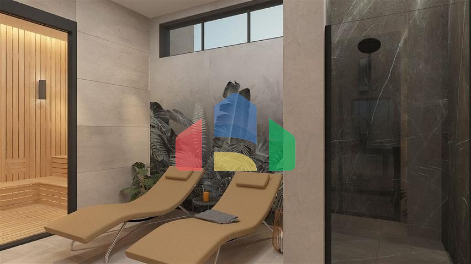 Современный комплекс в европейском районе Оба