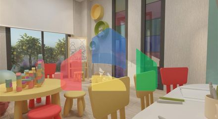 Современный комплекс в европейском районе Оба