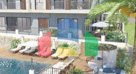 Современный комплекс в европейском районе Оба