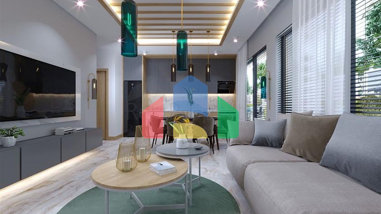 Комплекс в современном стиле в престижном районе Оба